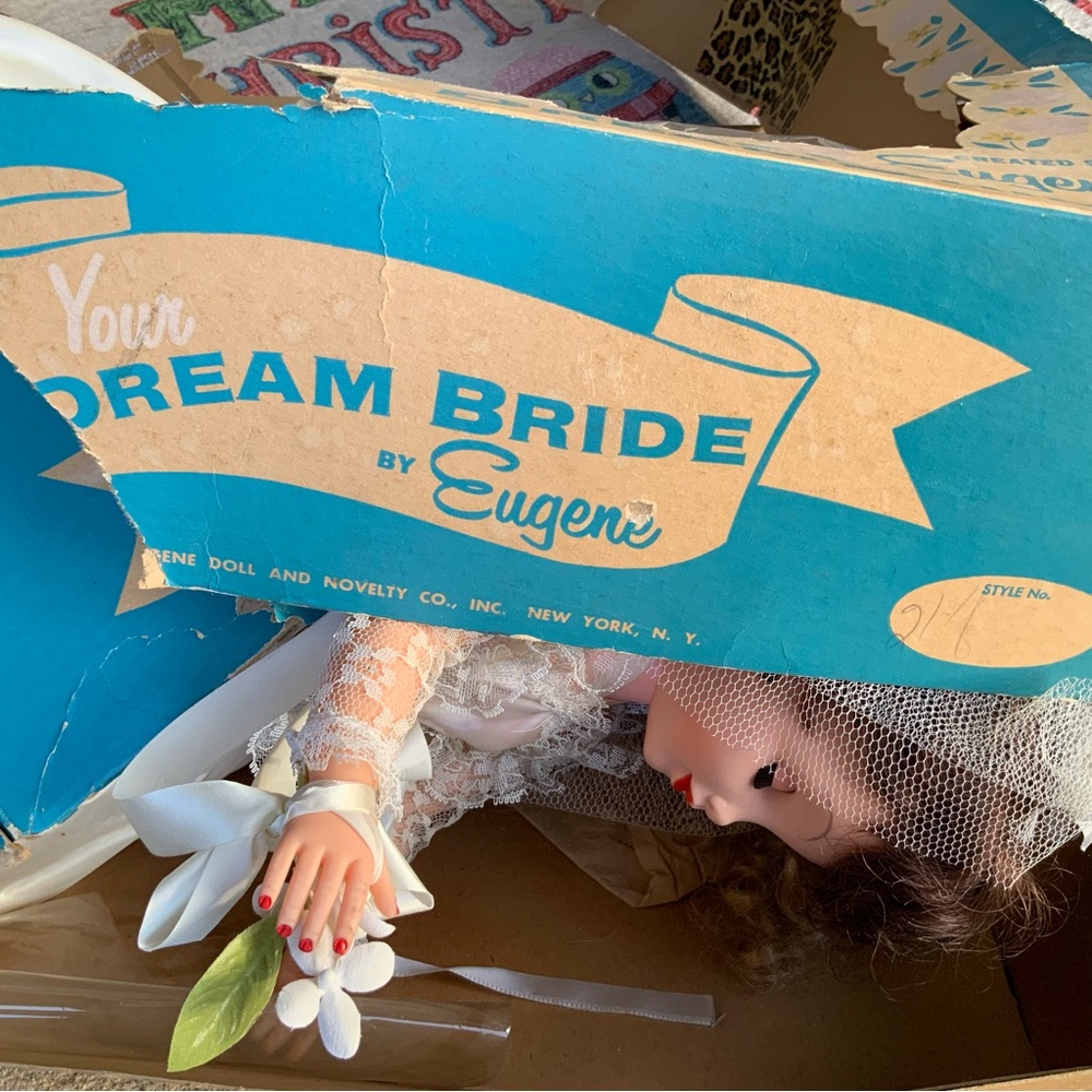 Vintage Your Dream Bride By Eugene Doll Co 1960 - Picture 5 of 16